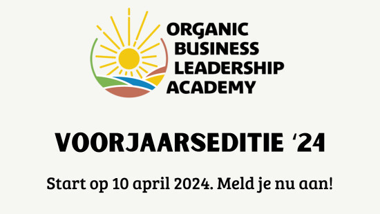 Organic Business Leadership Academy (OBLA) voorjaarseditie