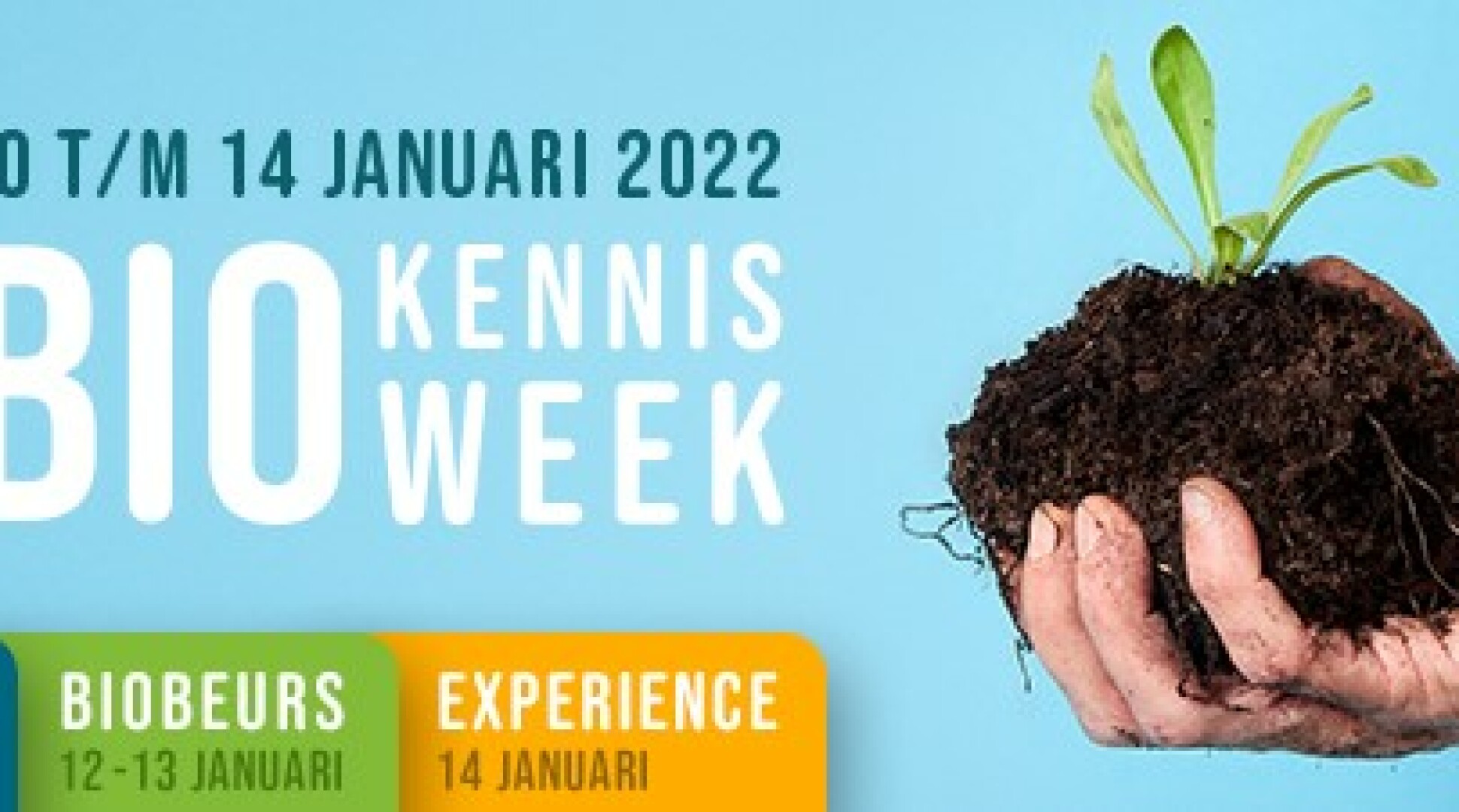 BIOKENNISWEEK 2022: webinars, Biobeurs en experience!